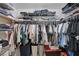 Walk-in closet with ample storage space, shelves, and clothing racks at 2724 Monrovia Dr, Las Vegas, NV 89117