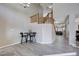 Inviting foyer features modern floors and a staircase to the upper level at 2724 Monrovia Dr, Las Vegas, NV 89117