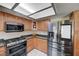 Modern kitchen with stainless steel appliances and granite countertops at 2724 Monrovia Dr, Las Vegas, NV 89117