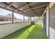 Balcony with artificial turf, privacy, and views of the neighborhood at 2916 Karen Ave, Las Vegas, NV 89121