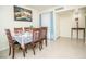 Well-lit dining area with ample space for Gathering gatherings at 301 Falcon Ln, Las Vegas, NV 89107