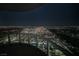 Panoramic balcony view overlooking city, providing an enchanting perspective of the skyline and urban landscape at 322 Karen Ave # 3407, Las Vegas, NV 89109