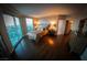 Serene bedroom with large windows showcasing city views and elegant furnishings at 322 Karen Ave # 3407, Las Vegas, NV 89109