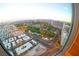 Breathtaking aerial view of the city skyline from a high-rise window at 322 Karen Ave # 3407, Las Vegas, NV 89109