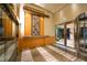 Modern lobby area features marble floors, contemporary design, and an inviting exit to welcome residents and guests at 322 Karen Ave # 3407, Las Vegas, NV 89109