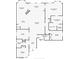 Detailed floorplan showcasing the layout of this spacious home, including bedrooms, bathrooms, kitchen, and living areas at 3723 Robin Knot Ct, North Las Vegas, NV 89084