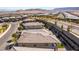A birds eye view of a home in a community with mountain views at 397 American Dipper St, Las Vegas, NV 89138