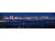 Nighttime view of the bright Las Vegas city skyline from a distance at 6828 Sumatra St, Las Vegas, NV 89166