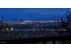 Distant nighttime view of the Las Vegas city skyline at 6828 Sumatra St, Las Vegas, NV 89166