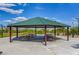 Inviting picnic area with shaded shelter, offering tables and benches for relaxed outdoor dining and gatherings at 6828 Sumatra St, Las Vegas, NV 89166