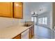 Kitchen transitions seamlessly into the living area, enhancing open-plan living at 7151 S Durango Dr # 211, Las Vegas, NV 89113