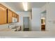 Functional kitchen with essential appliances and lots of natural light at 7163 S Durango Dr # 302, Las Vegas, NV 89113