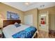 Inviting bedroom featuring a comfortable bed and a closet at 8324 W Charleston Blvd # 2053, Las Vegas, NV 89117