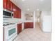 Open kitchen with tile floors, and stainless steel appliances at 8872 Perfect Diamond Ct, Las Vegas, NV 89129
