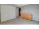 This is a bedroom with a sliding closet door and a light wood dresser at 9416 Highview Rock Ct, Las Vegas, NV 89149