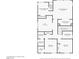 Second floor plan showing primary bedroom with bath, additional bedrooms, and loft at 9416 Highview Rock Ct, Las Vegas, NV 89149