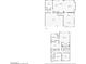Detailed floor plan showcasing the layout of both floors of the home at 9416 Highview Rock Ct, Las Vegas, NV 89149