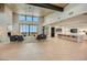 Spacious living room featuring high ceilings and a fireplace at 964 Norwood Heights Ln, Las Vegas, NV 89138