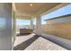 Covered patio with stone pavers, offering a tranquil outdoor living space at 964 Norwood Heights Ln, Las Vegas, NV 89138