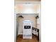 Walk-in closet with storage and a safe at 125 E Harmon Ave # 3406 & 3408, Las Vegas, NV 89109