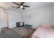 Well-lit bedroom with neutral carpet and simple furnishings at 1364 Cerulean Ave, Henderson, NV 89002