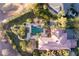 Beautiful home with a pool, surrounded by trees and landscaping at 2041 Troon Dr, Henderson, NV 89074