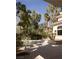 Backyard featuring a pool and covered patio at 2041 Troon Dr, Henderson, NV 89074