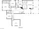 Upper level floor plan featuring bedrooms, bathrooms, closets, office, and balcony at 2041 Troon Dr, Henderson, NV 89074