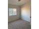 Cozy bedroom with a window view and comfortable carpeting at 2621 Adelante Ave # 102, Las Vegas, NV 89106