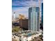 Breathtaking aerial view of the high-rise tower with pool area and Las Vegas cityscape at 2700 Las Vegas Blvd # 1202, Las Vegas, NV 89109