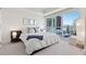 Inviting bedroom with great windows offering natural light and city views at 2700 Las Vegas Blvd # 1202, Las Vegas, NV 89109