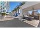 Elegant outdoor community space with comfortable seating and tasteful design at 2700 Las Vegas Blvd # 1202, Las Vegas, NV 89109