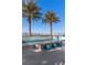 Cozy fire pit area with comfortable seating and stylish decor, ideal for outdoor gatherings and relaxation at 2700 Las Vegas Blvd # 1202, Las Vegas, NV 89109