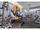 Well-equipped fitness center with modern equipment and motivational decor for a healthy lifestyle at 2700 Las Vegas Blvd # 1202, Las Vegas, NV 89109