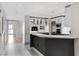 Modern kitchen featuring quartz countertops, stainless steel appliances, and sleek cabinetry at 2700 Las Vegas Blvd # 1202, Las Vegas, NV 89109