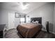 Bedroom featuring a ceiling fan and a neutral color palette at 2725 S Nellis Blvd # 2045, Las Vegas, NV 89121