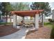 Outdoor seating area with pergola and table for dining at 2725 S Nellis Blvd # 2045, Las Vegas, NV 89121