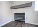 A modern fireplace with gray tile surround and a sleek mantle adds a cozy touch to the living space at 2725 S Nellis Blvd # 2045, Las Vegas, NV 89121