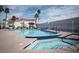 Sparkling pool with hot tub and lounge seating at 2725 S Nellis Blvd # 2045, Las Vegas, NV 89121