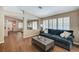 Spacious living area with an open layout connecting to other living spaces at 280 Pear Meadow St, Henderson, NV 89012