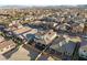 Residential neighborhood showcasing well-maintained homes, and many backyards include a covered patio at 352 Dandelion Brook Ct, Las Vegas, NV 89148
