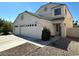 Two-story home featuring a large garage and well-maintained front yard at 362 Legacy Dr, Henderson, NV 89014