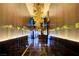 Elegant hallway featuring marble floors, artistic lighting, and floral displays along the corridor at 3750 Las Vegas Blvd # 2711, Las Vegas, NV 89158