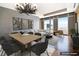 Bright living space with a dining area, comfortable seating, and stunning city views at 3750 Las Vegas Blvd # 2711, Las Vegas, NV 89158