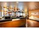 Front desk with modern design and decor, including sleek counters and hardwood floors at 3750 Las Vegas Blvd # 2711, Las Vegas, NV 89158