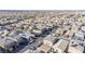 This aerial view showcases a well-maintained neighborhood with diverse home styles at 6833 Wispy Sky Ct, Las Vegas, NV 89142