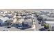 This aerial view showcases a well-maintained neighborhood with diverse home styles at 6833 Wispy Sky Ct, Las Vegas, NV 89142