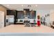 Modern kitchen island with sleek countertops and stainless steel appliances, perfect for culinary enthusiasts and entertainment at 7308 N Decatur Blvd # 1, Las Vegas, NV 89131