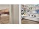 Walk-in pantry offers ample storage space with fully stocked shelves at 7420 Zonal Ave, Las Vegas, NV 89131