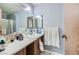 Bathroom with vanity, ample counter space, and neutral wall paint at 745 N Royal Crest Cir # 158, Las Vegas, NV 89169